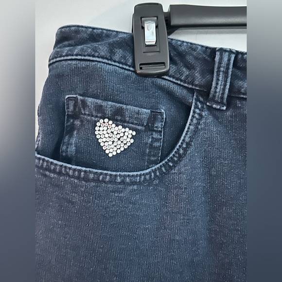 Quacker Factory DreamJeannes Flat Waistband Bootcut Jeans - Size 14 - 
Pre-Loved - Picture 3 of 5